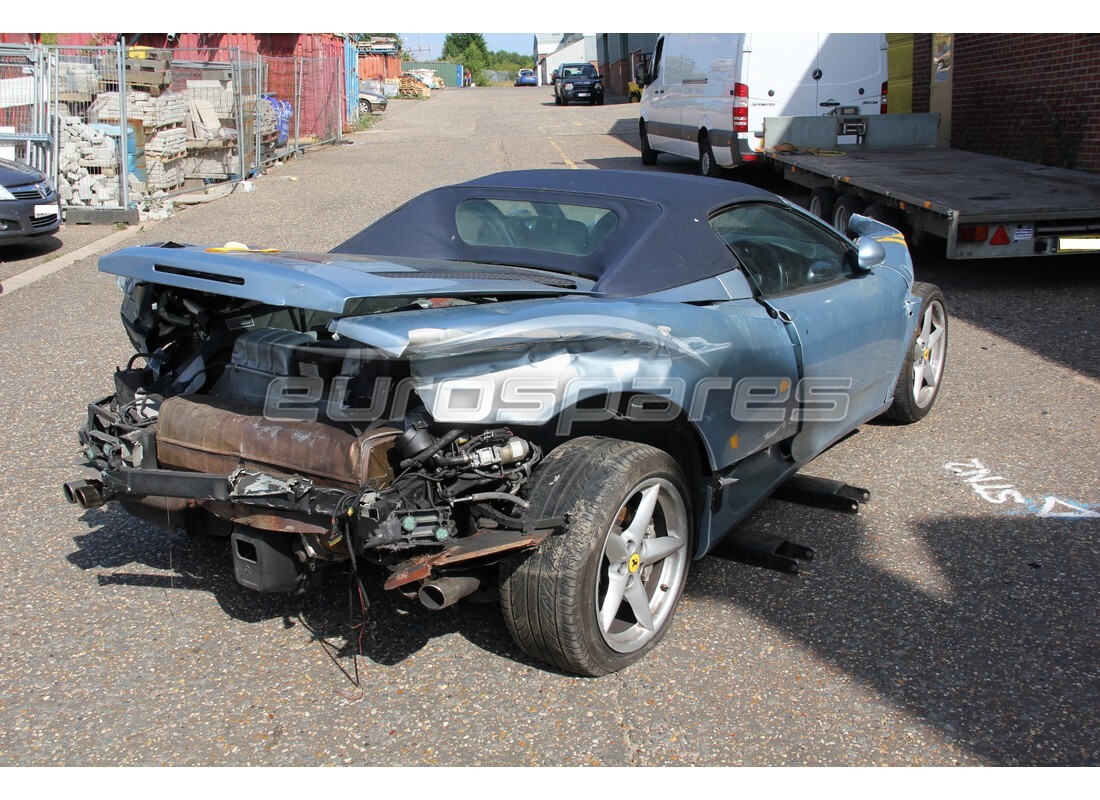 ferrari 360 spider con 57,000 miles, preparándose para desmantelar #5