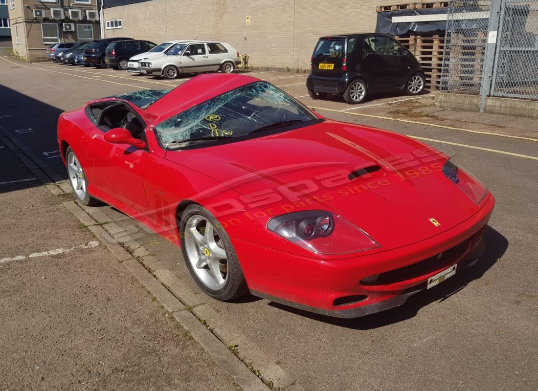 ferrari 550 maranello con 7,765 kilómetros, en preparación para desmantelamiento #7