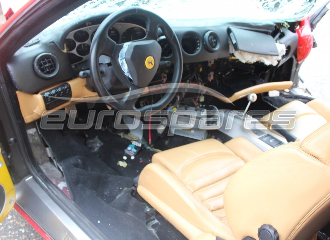ferrari 360 spider con 23,000 kilómetros, en preparación para desmantelamiento #8