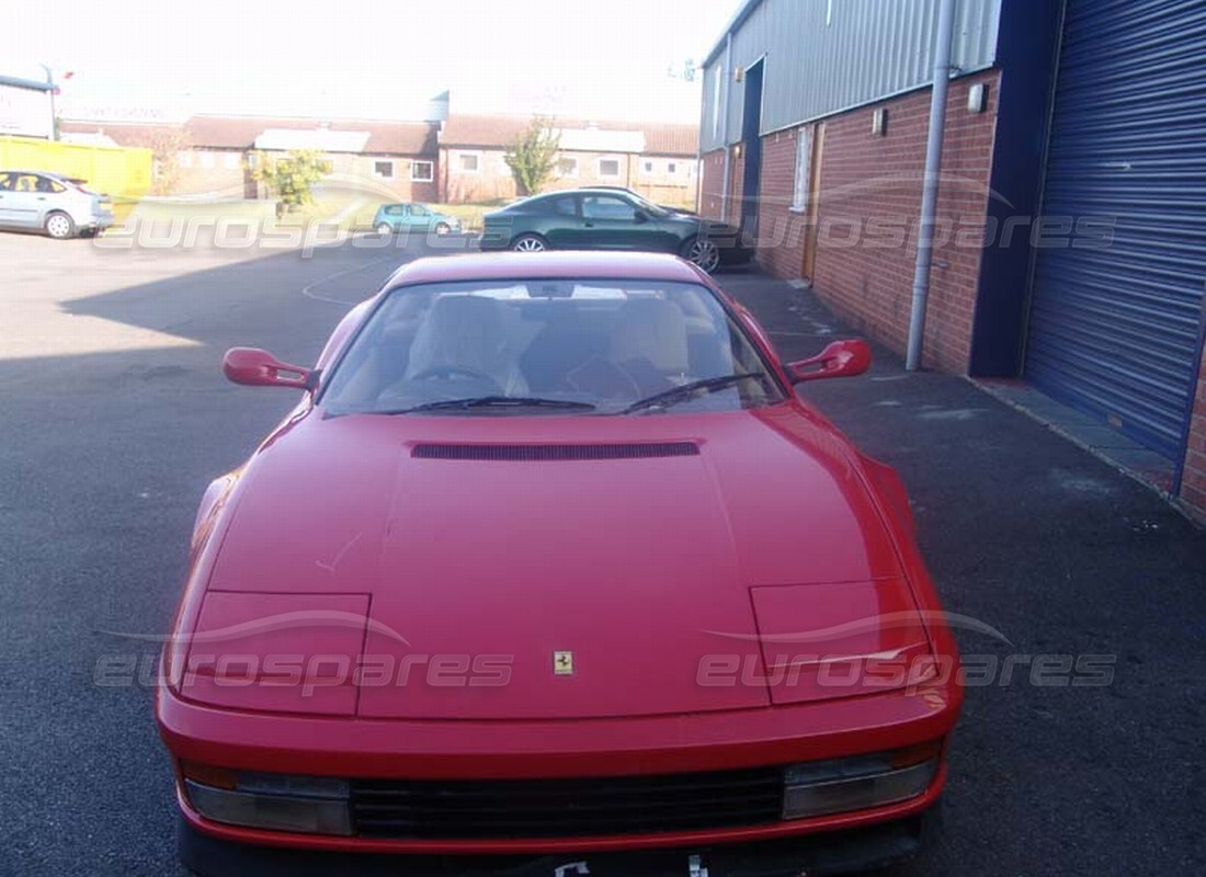 ferrari testarossa (1990) con 13,021 miles, preparándose para desmantelar #3