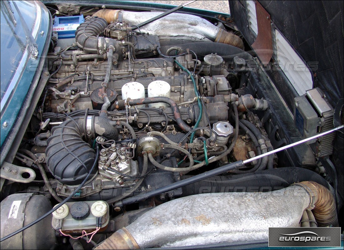 ferrari 400i (1983 mechanical) con 84,000 miles, preparándose para desmantelar #7