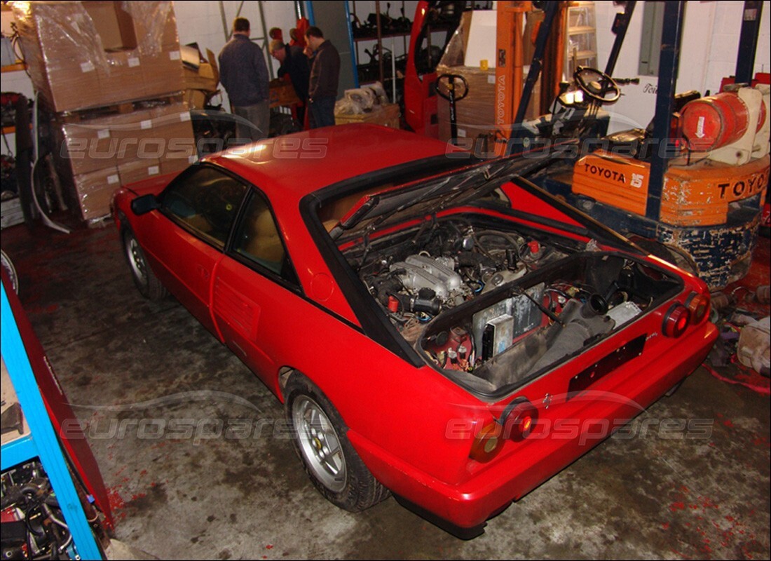 ferrari mondial 3.4 t coupe/cabrio con 46,000 miles, preparándose para desmantelar #10