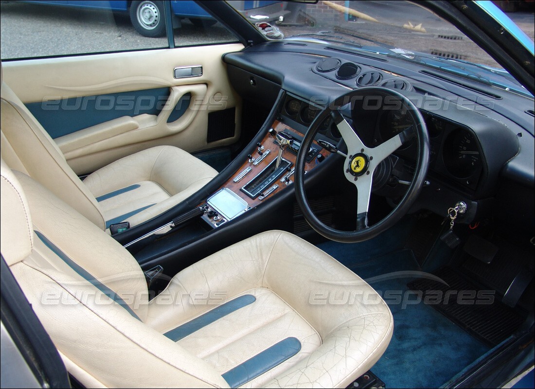 ferrari 400i (1983 mechanical) con 34,048 miles, preparándose para desmantelar #5