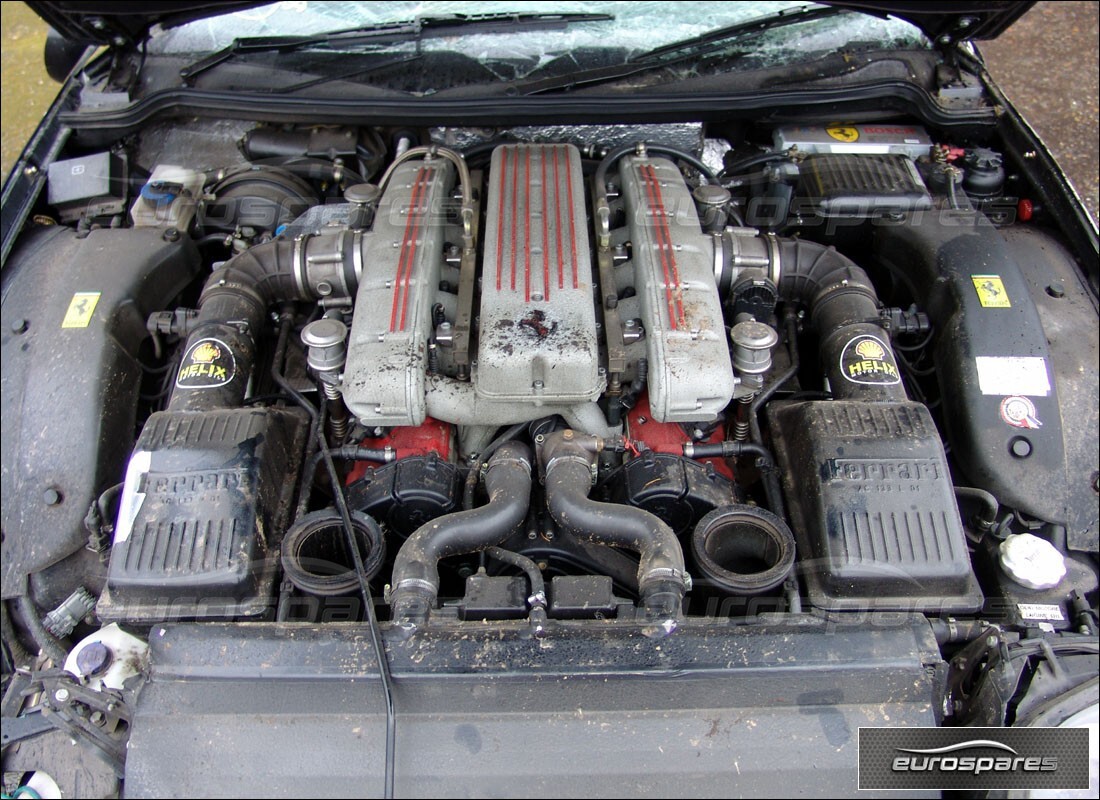ferrari 575m maranello con 38,000 miles, preparándose para desmantelar #7