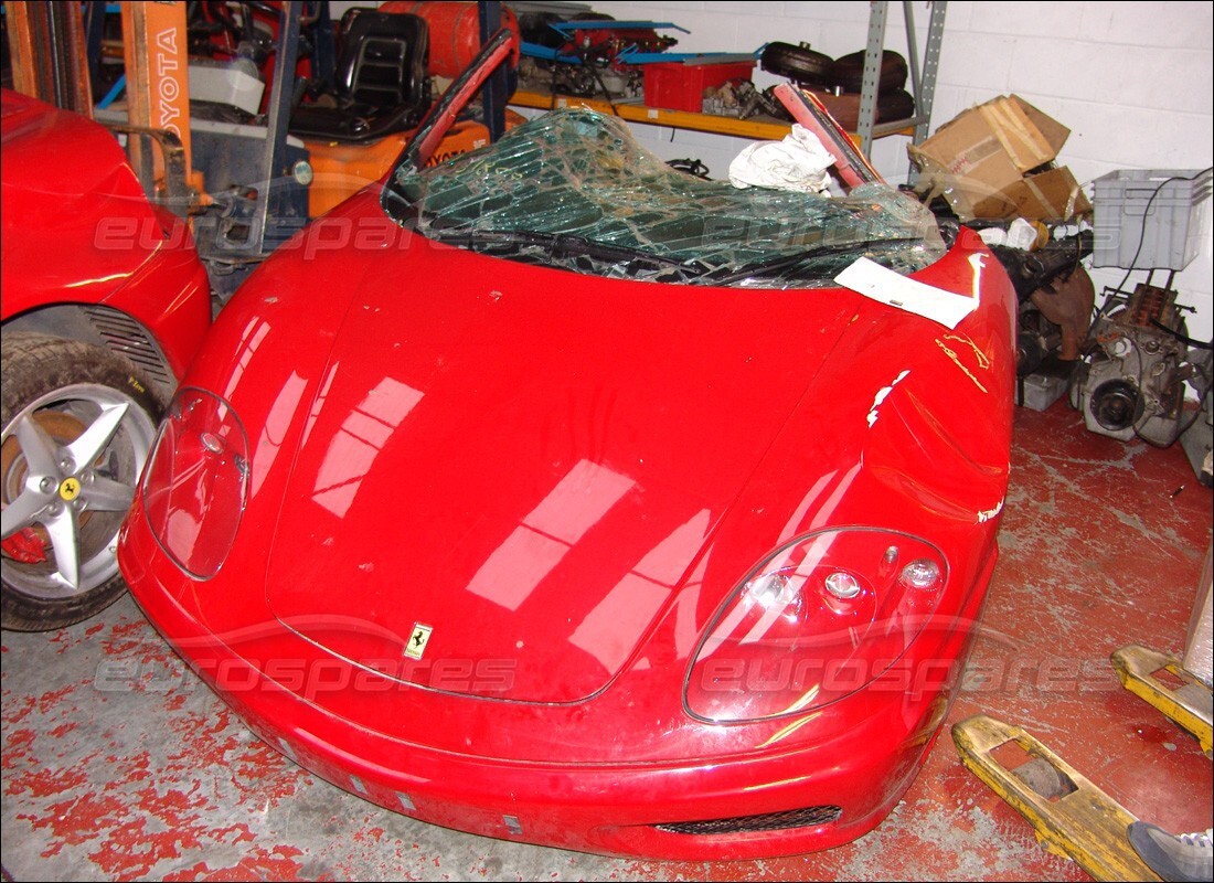 ferrari 360 modena con 18,000 miles, preparándose para desmantelar #9