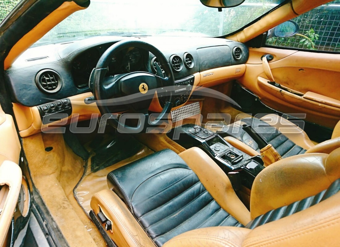 ferrari 360 modena con 42,000 kilómetros, en preparación para desmantelamiento #8