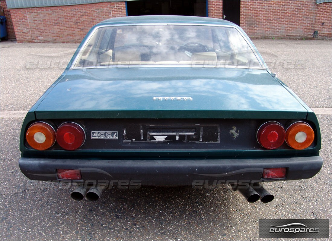 ferrari 400i (1983 mechanical) con 84,000 miles, preparándose para desmantelar #3