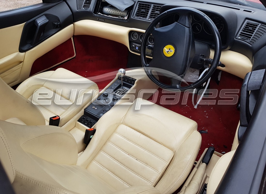 ferrari 355 (2.7 motronic) con 28,735 miles, preparándose para desmantelar #10