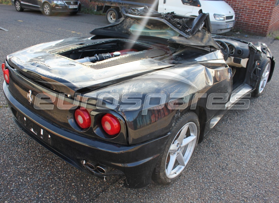 ferrari 360 spider con 29,814 miles, preparándose para desmantelar #3