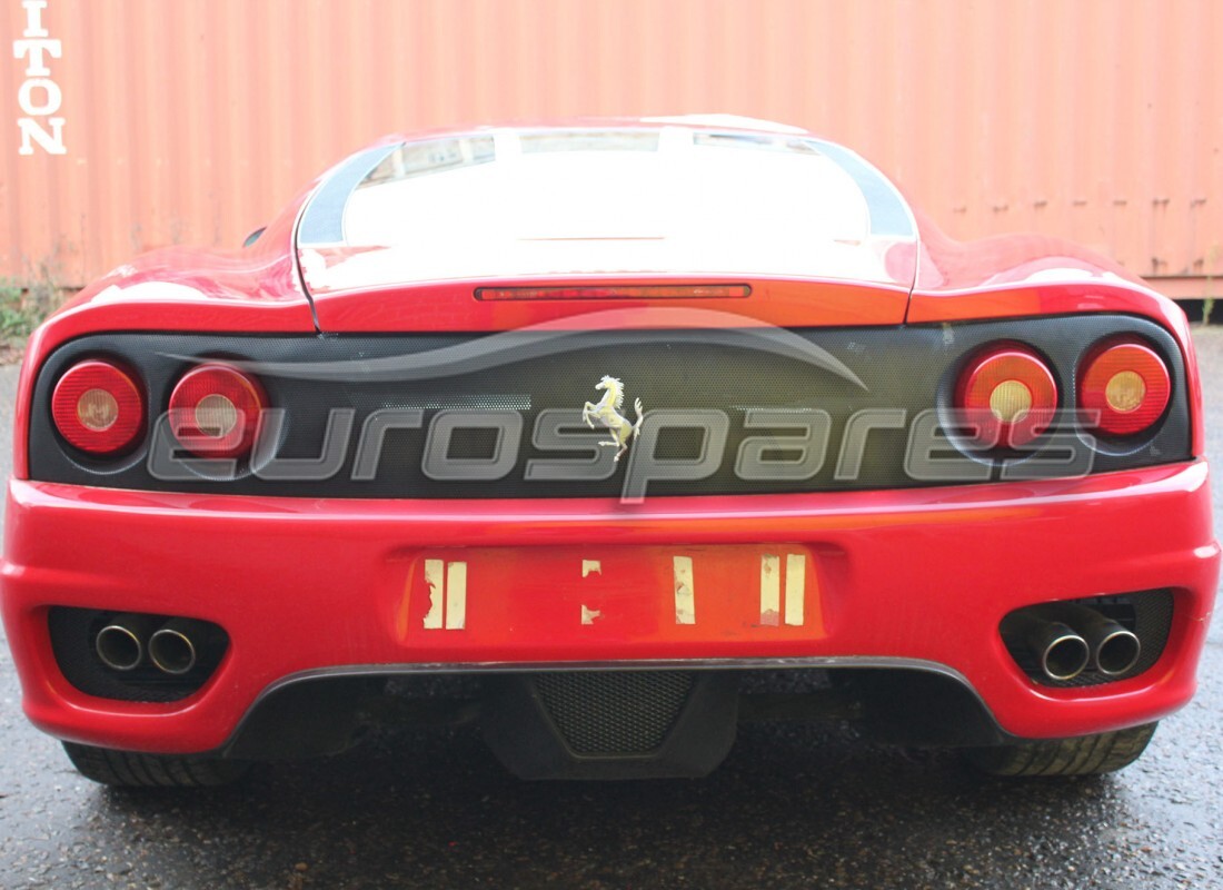ferrari 360 modena con 33,424 miles, preparándose para desmantelar #5