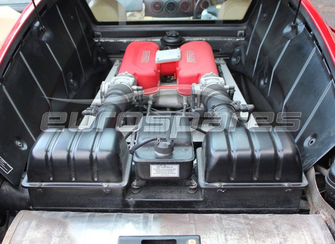 ferrari 360 modena con 33,424 miles, preparándose para desmantelar #9