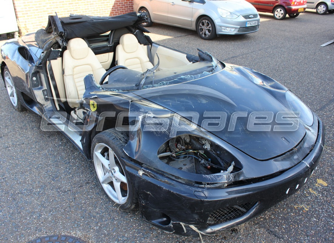 ferrari 360 spider con 29,814 miles, preparándose para desmantelar #2