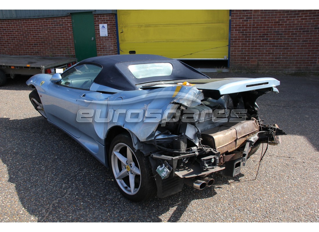 ferrari 360 spider con 57,000 miles, preparándose para desmantelar #4