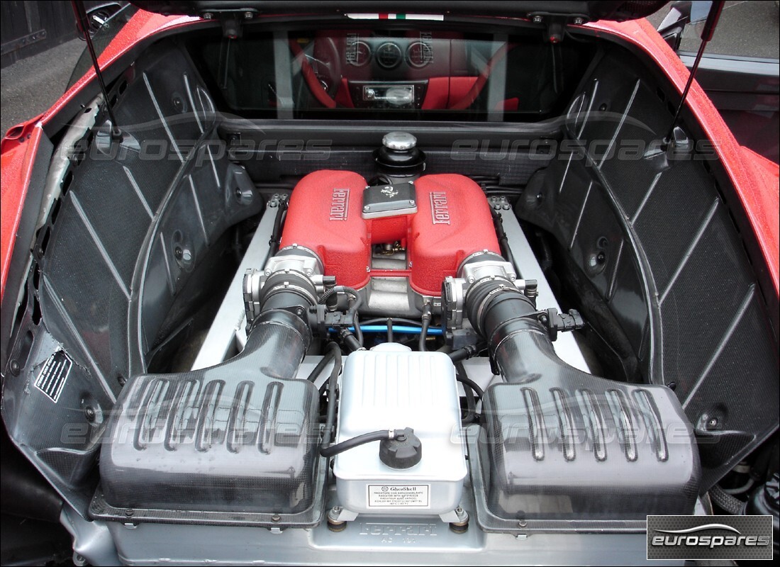 ferrari 360 modena con 3,000 kilómetros, en preparación para desmantelamiento #5