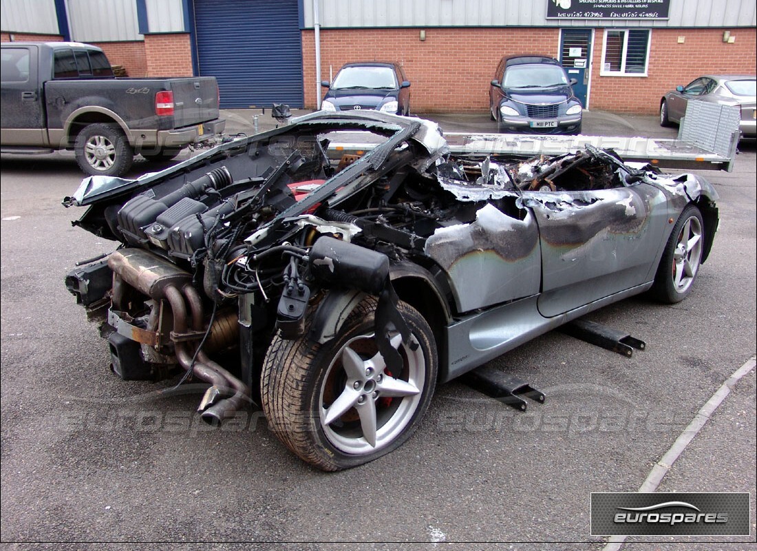 ferrari 360 modena con 22,000 miles, preparándose para desmantelar #4