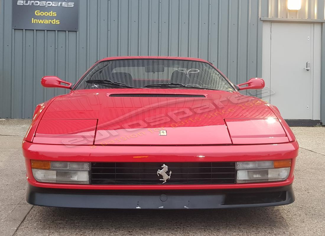ferrari testarossa (1987) con 33,436 kilómetros, en preparación para desmantelamiento #8