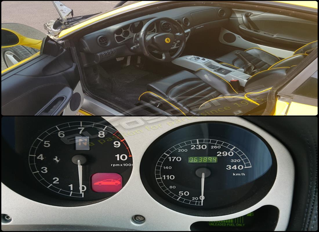 ferrari 360 modena con 39,000 miles, preparándose para desmantelar #9