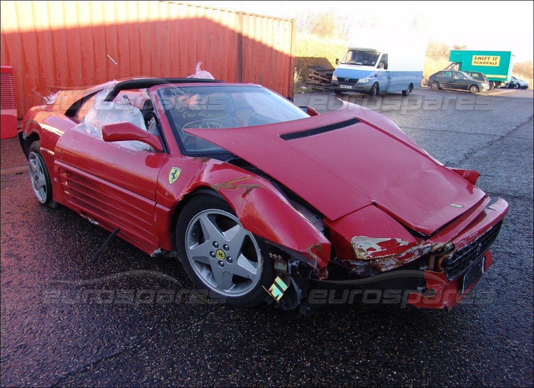 ferrari 348 (2.7 motronic) with 31,613 miles, being prepared for dismantling #7