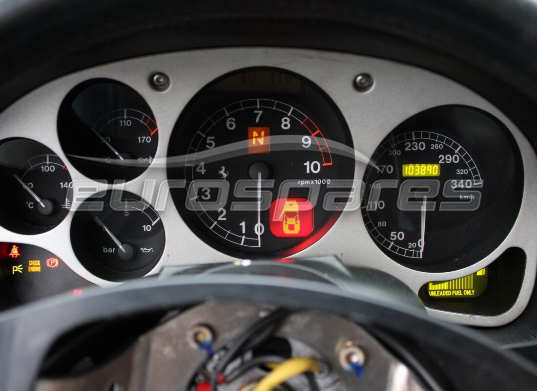 ferrari 360 modena con 65,000 miles, preparándose para desmantelar #6