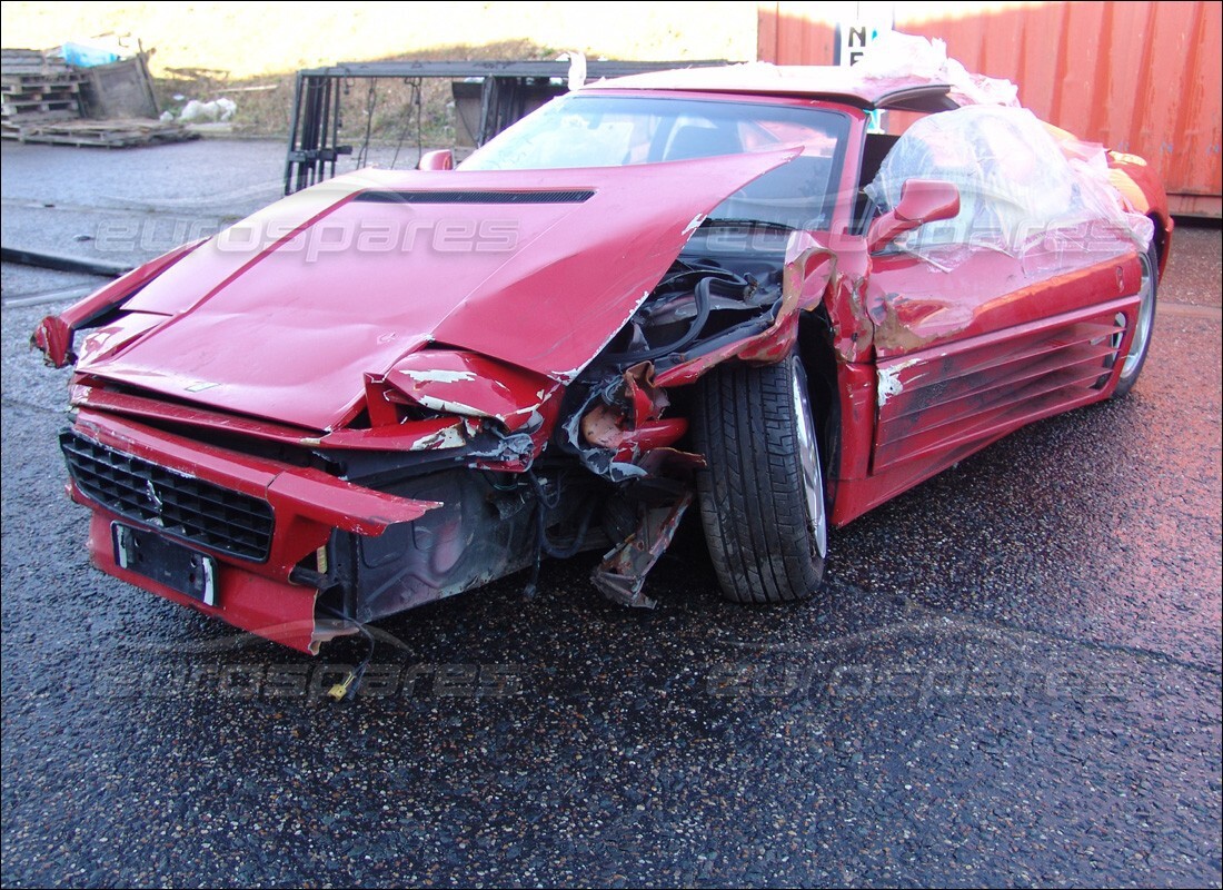 ferrari 348 (2.7 motronic) with 31,613 miles, being prepared for dismantling #9