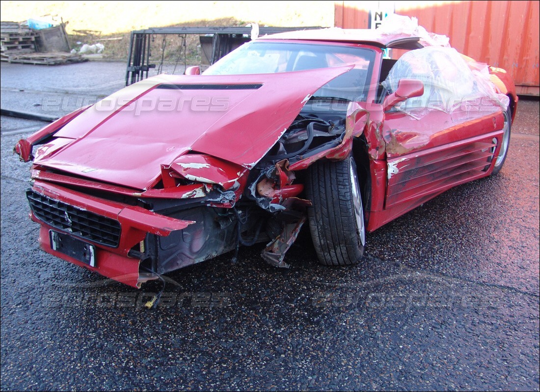 ferrari 348 (2.7 motronic) con 31,613 miles, preparándose para desmantelar #9