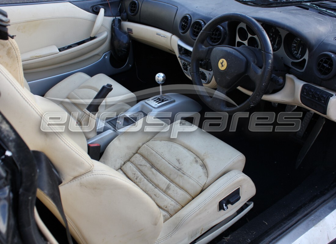ferrari 360 spider con 29,814 miles, preparándose para desmantelar #5