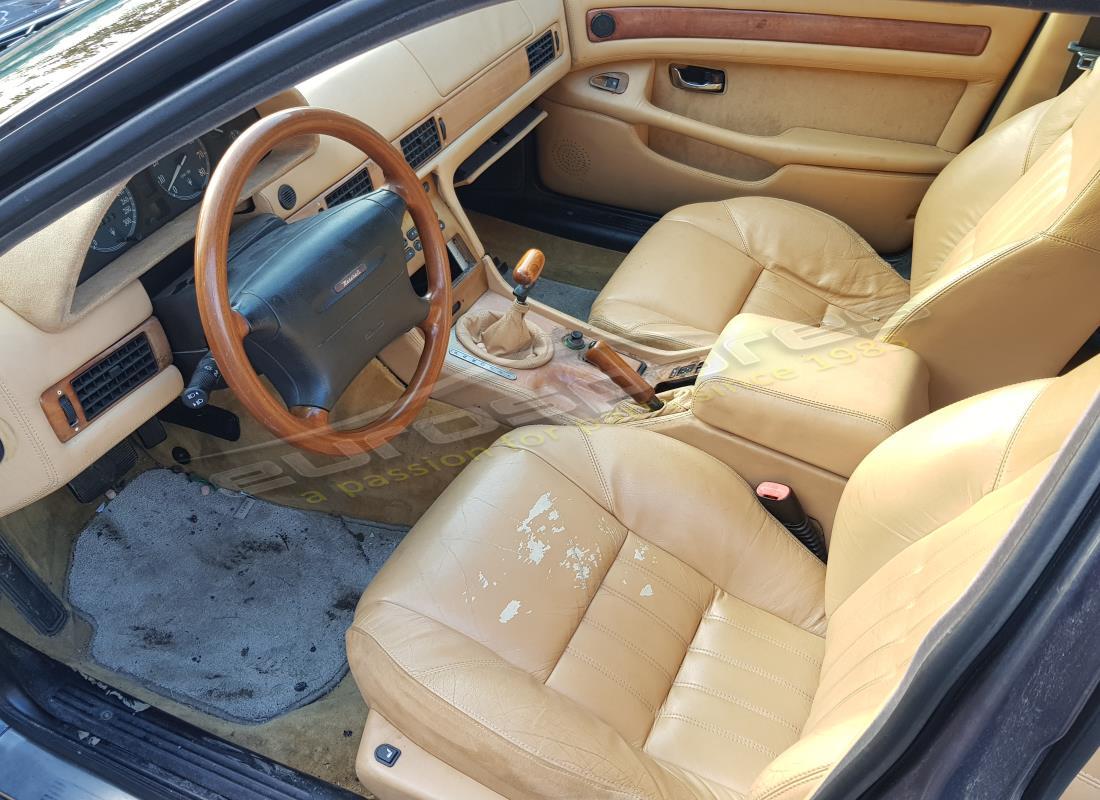 maserati qtp v6 (1996) con varios, preparándose para desmantelar #12