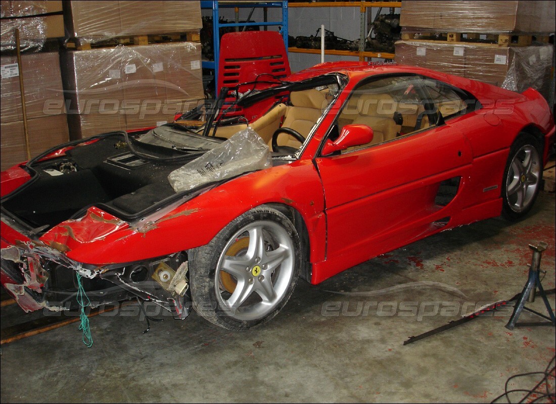 ferrari 355 (2.7 motronic) con 22,000 miles, preparándose para desmantelar #2