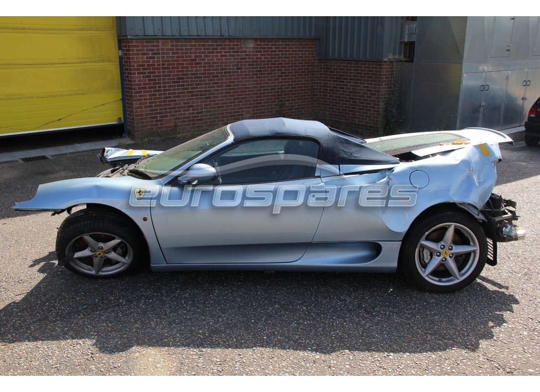 ferrari 360 spider con 57,000 miles, preparándose para desmantelar #3