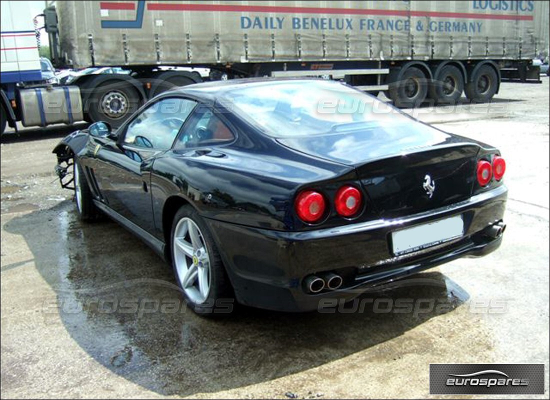 ferrari 575m maranello con 7,475 kilómetros, en preparación para desmantelamiento #4