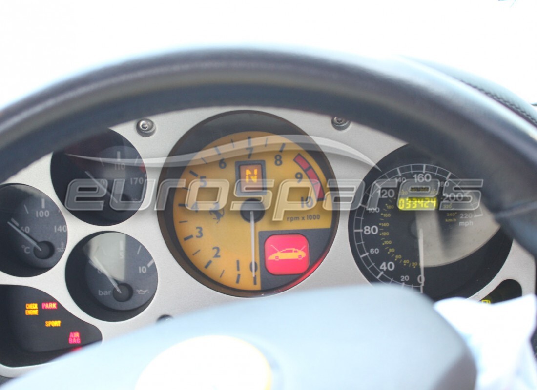 ferrari 360 modena con 33,424 miles, preparándose para desmantelar #10