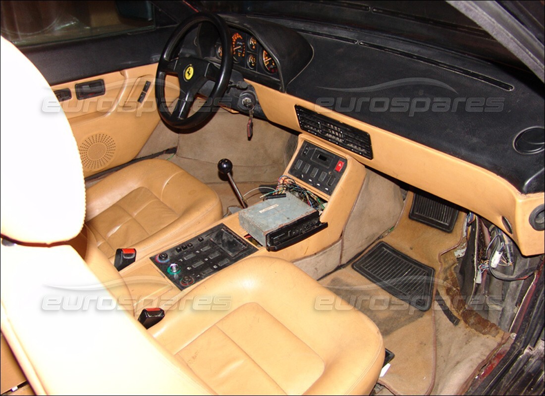 ferrari mondial 3.4 t coupe/cabrio con 46,000 miles, preparándose para desmantelar #5