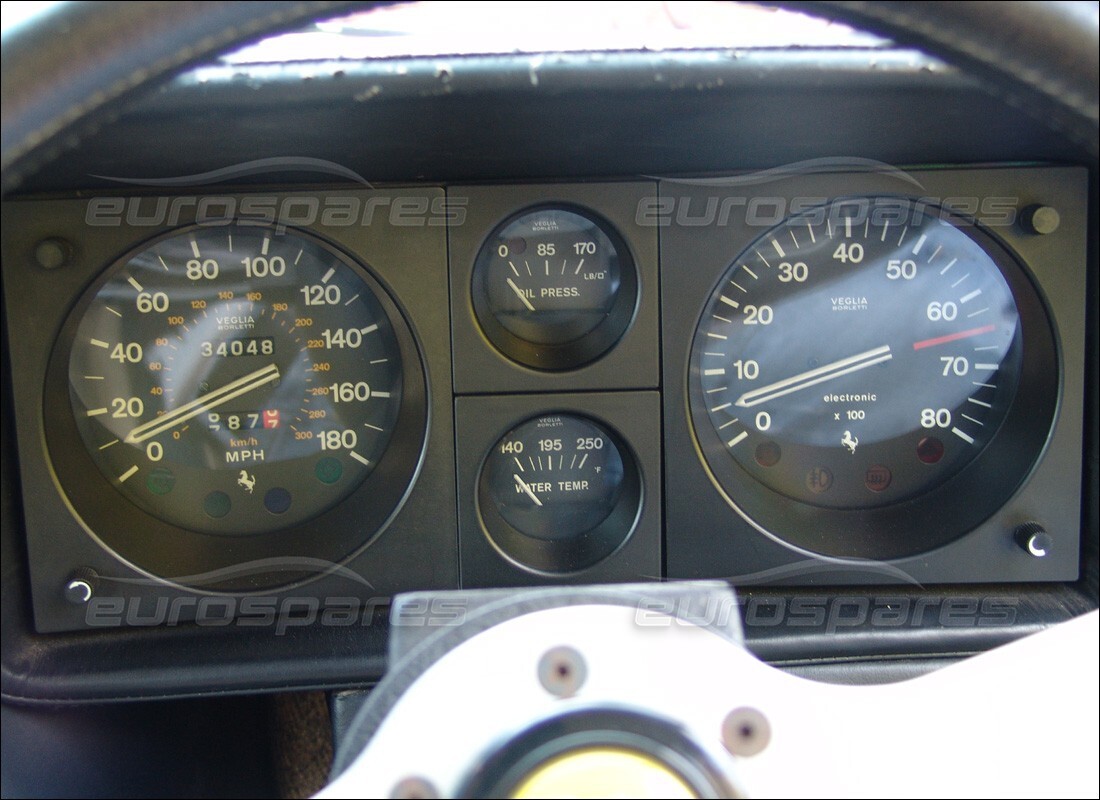 ferrari 400i (1983 mechanical) con 34,048 miles, preparándose para desmantelar #3