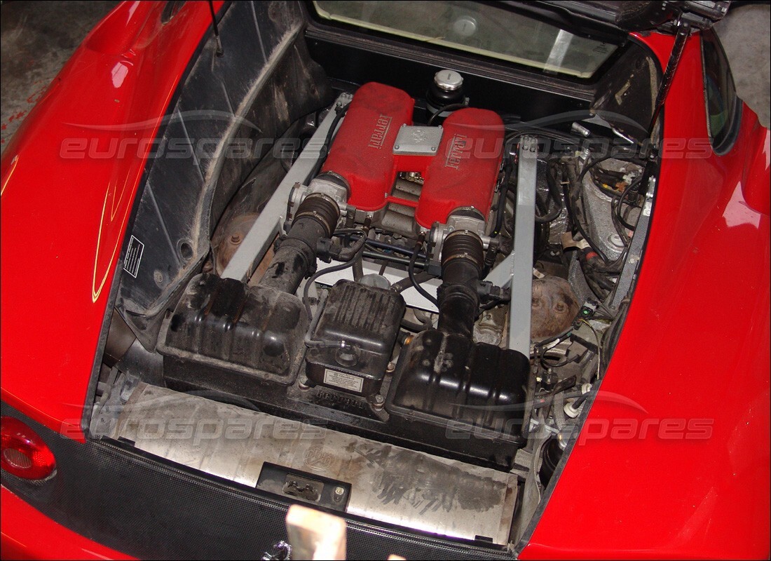 ferrari 360 modena con 18,000 miles, preparándose para desmantelar #3