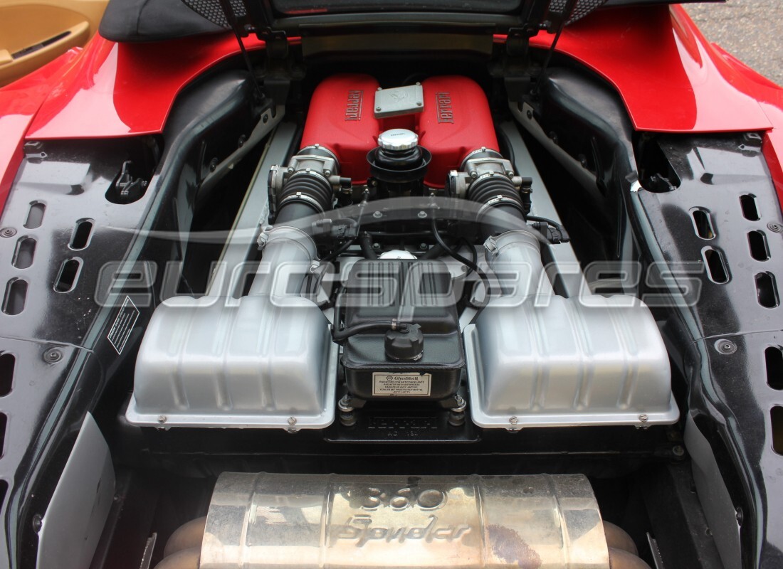 ferrari 360 spider con 23,000 kilómetros, en preparación para desmantelamiento #7