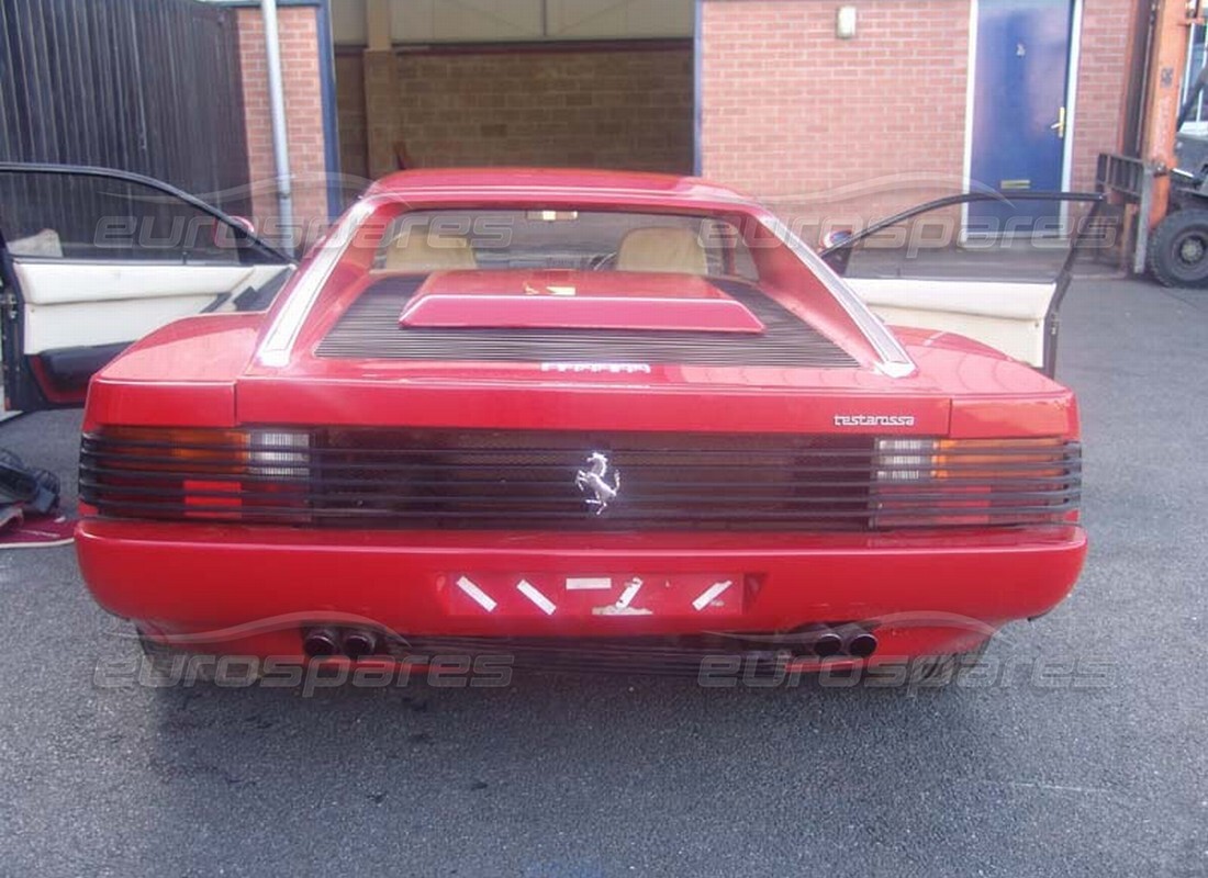 ferrari testarossa (1990) con 13,021 miles, preparándose para desmantelar #6