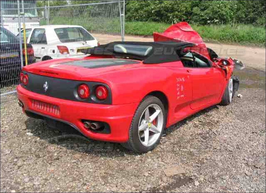 ferrari 360 spider con 4,000 miles, preparándose para desmantelar #6