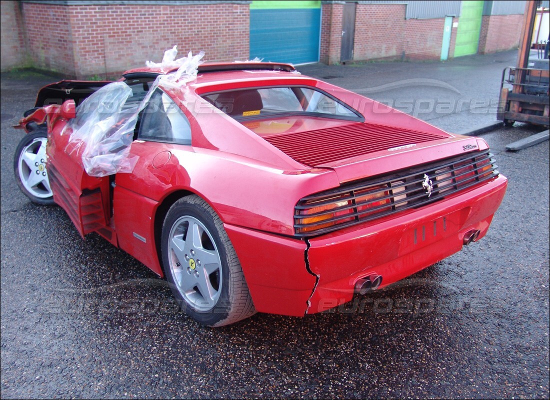 ferrari 348 (2.7 motronic) with 31,613 miles, being prepared for dismantling #8