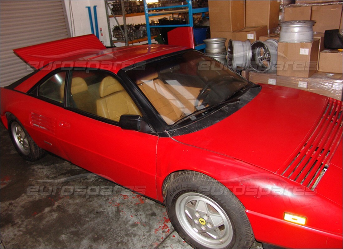 ferrari mondial 3.4 t coupe/cabrio con 46,000 miles, preparándose para desmantelar #9