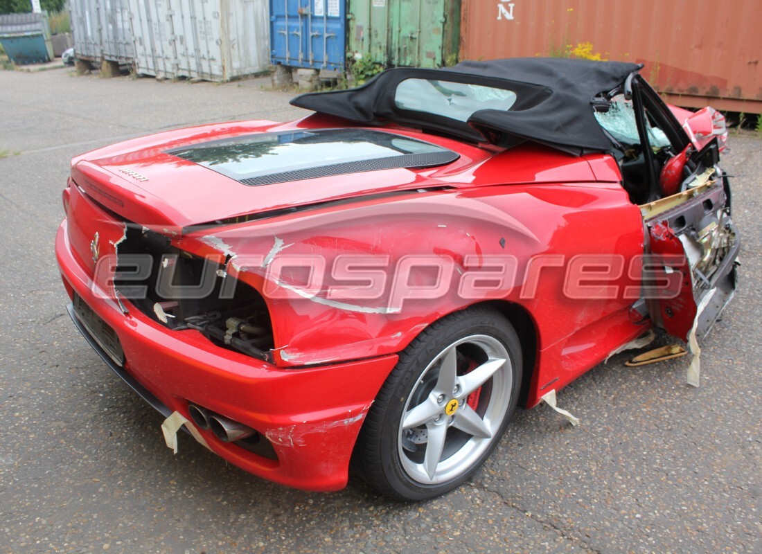 ferrari 360 spider con 23,000 kilómetros, en preparación para desmantelamiento #4