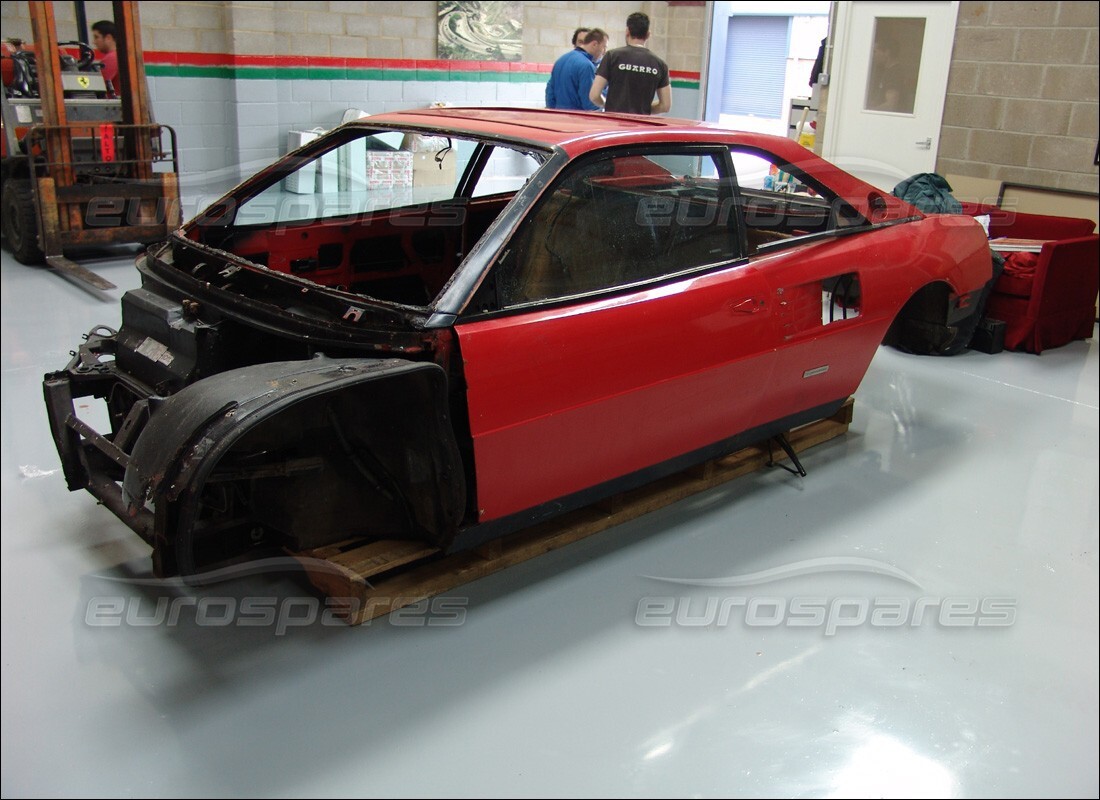 ferrari mondial 3.4 t coupe/cabrio con 46,000 miles, preparándose para desmantelar #7