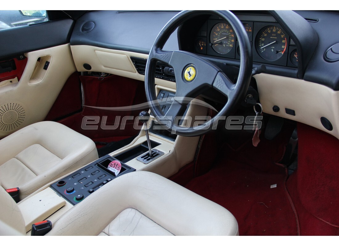 ferrari mondial 3.4 t coupe/cabrio con 48,505 miles, preparándose para desmantelar #6
