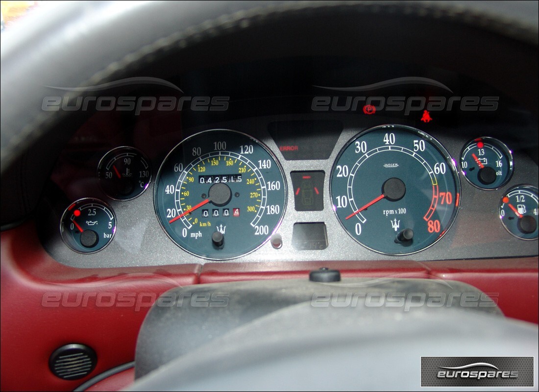 maserati 3200 gt/gta/assetto corsa con 42,515 miles, preparándose para desmantelar #4