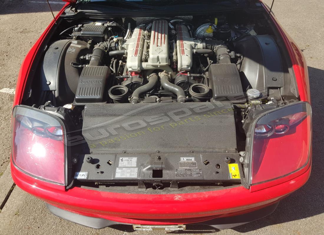 ferrari 550 maranello con 7,765 kilómetros, en preparación para desmantelamiento #12