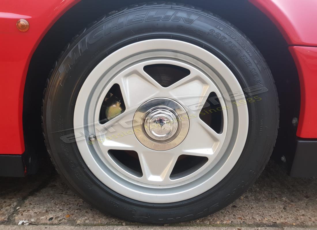 ferrari testarossa (1987) con 33,436 kilómetros, en preparación para desmantelamiento #16