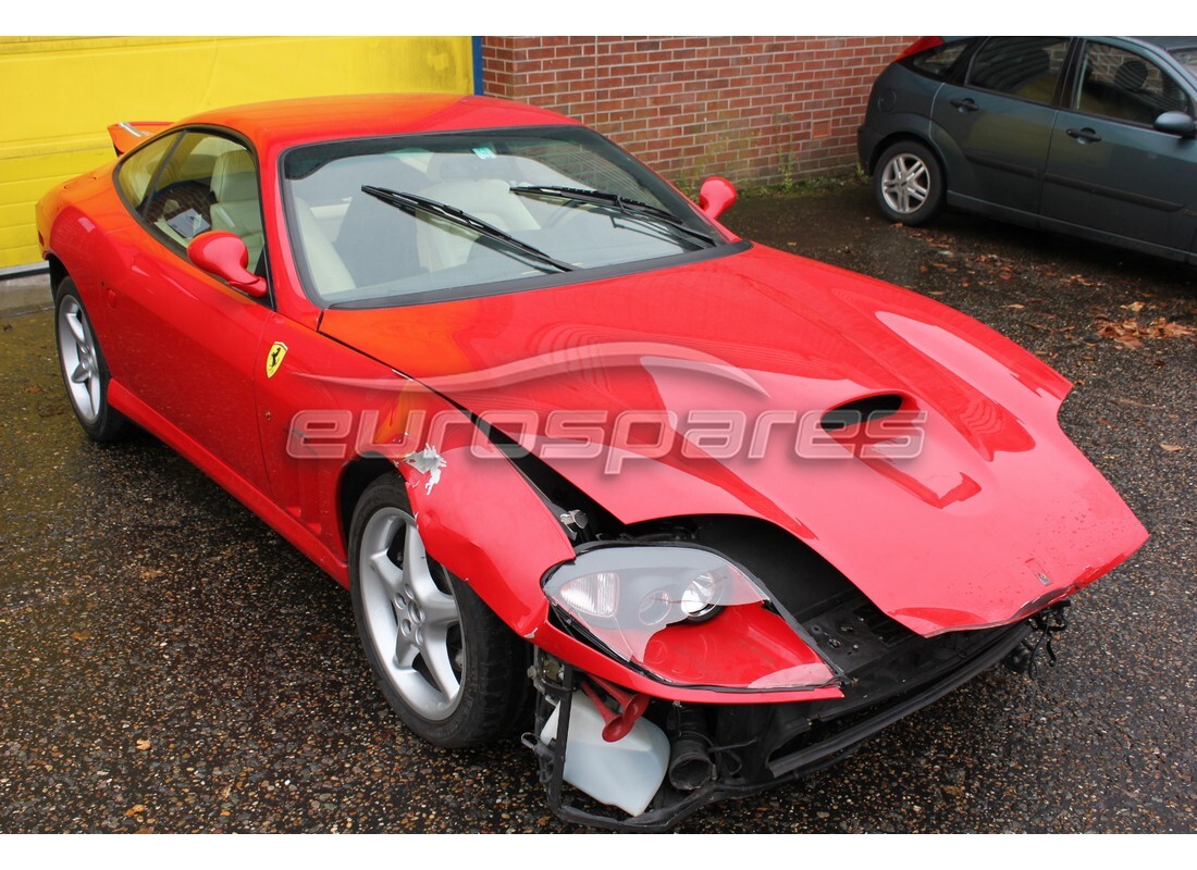 ferrari 550 maranello con 53,711 kilómetros, en preparación para desmantelamiento #5