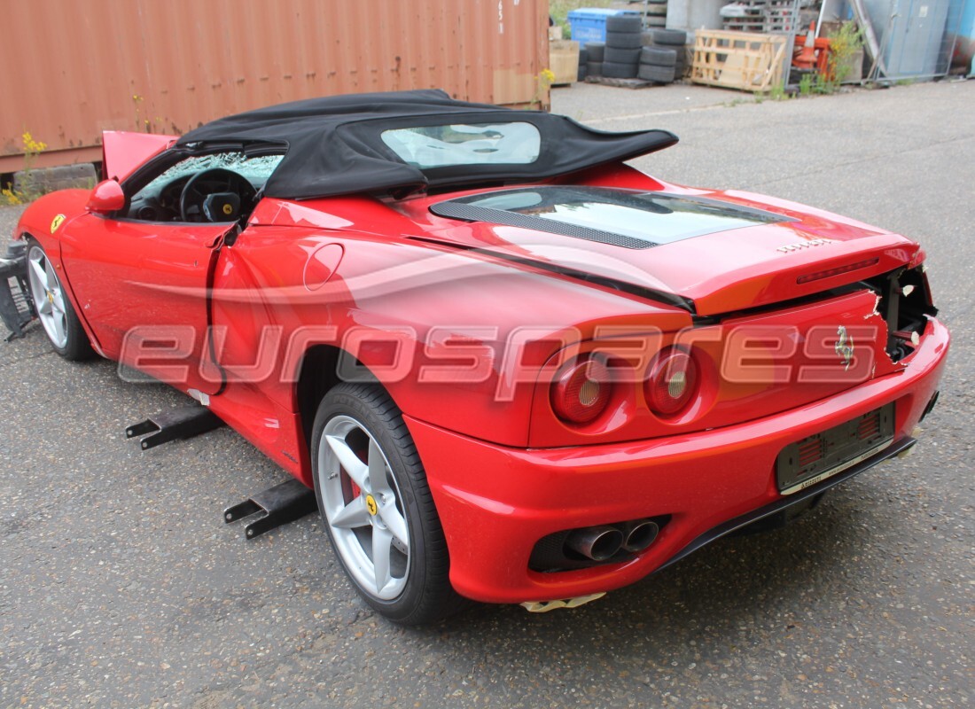 ferrari 360 spider con 23,000 kilómetros, en preparación para desmantelamiento #3
