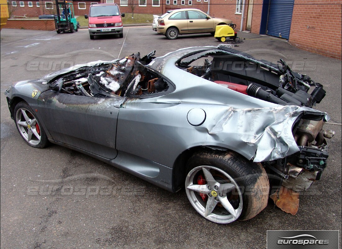ferrari 360 modena con 22,000 miles, preparándose para desmantelar #2