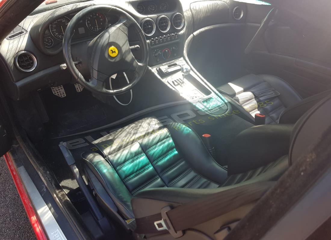 ferrari 550 maranello con 7,765 kilómetros, en preparación para desmantelamiento #9