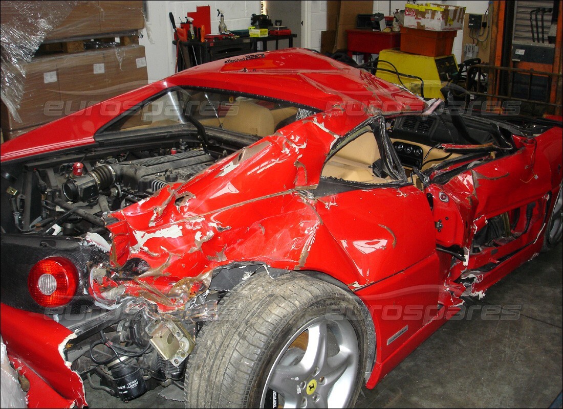 ferrari 355 (2.7 motronic) con 22,000 miles, preparándose para desmantelar #4